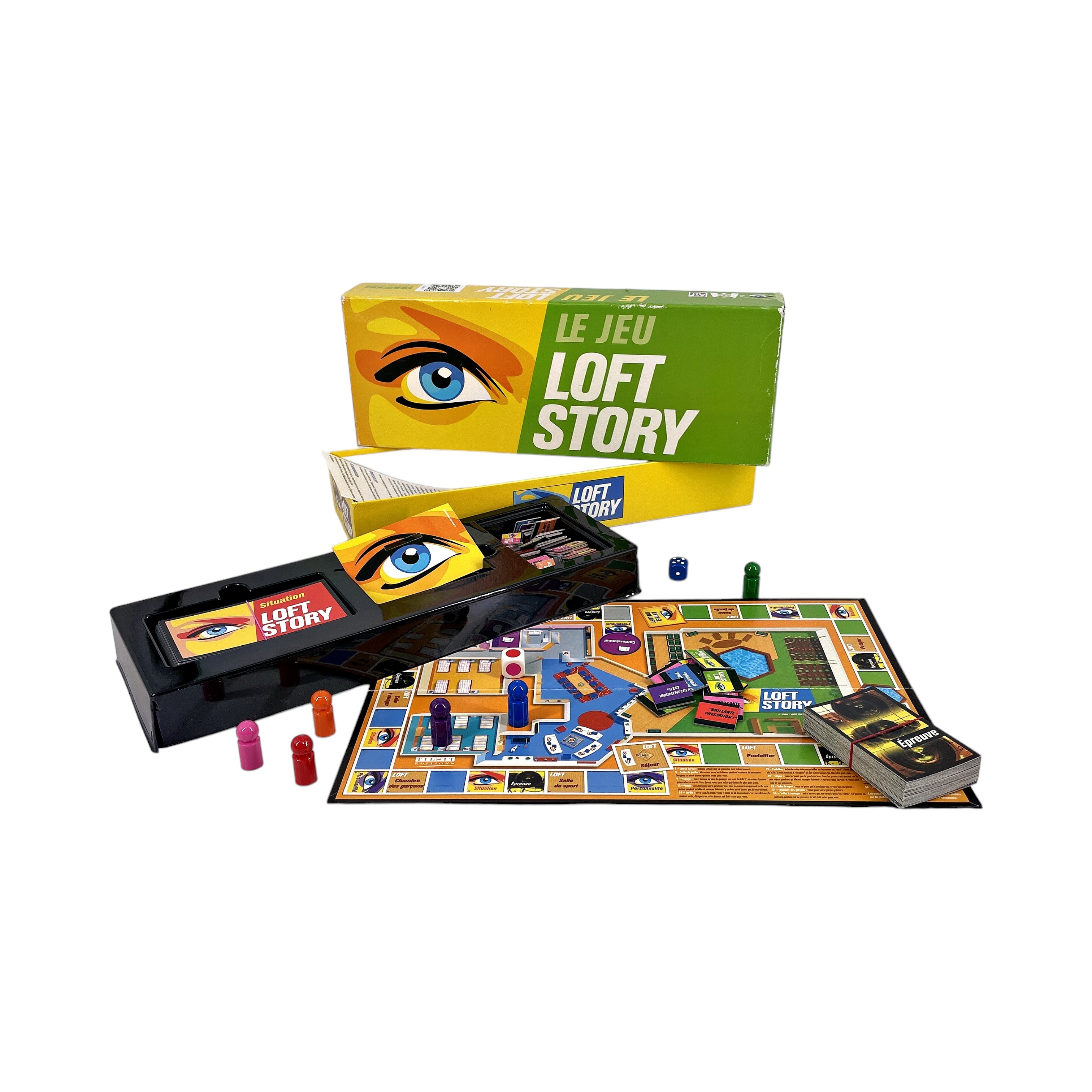 Voir photo 3 de Le jeu Loft Story- Édition 2001 Le jeu Loft Story- Édition 2001 Comme neuf - Vue 3 -